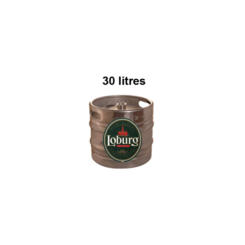 Bières LOBURG - Fût 30 litres -5°7