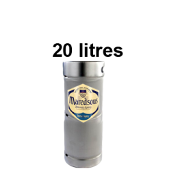 Bières MAREDSOUS Triple - Fût 20 litres -10°