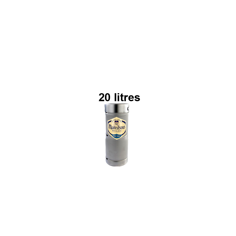 Bières MAREDSOUS Triple - Fût 20 litres -10°