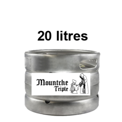 Bières MOUNTCHE Triple - Fût 20 litres -7°7