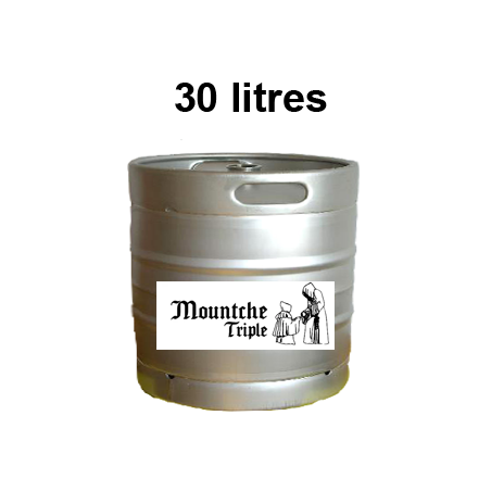 Bières MOUNTCHE Triple - Fût 30 Litres -7°7