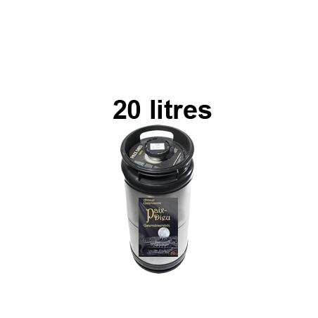 Bières PAIX DIEU -fût 20 litres -10°