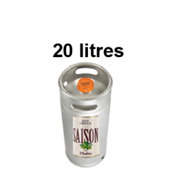 Bières SAINT FEUILLIEN SAISON - Fût de 20 Litres -6°5