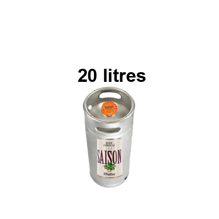 Bières SAINT FEUILLIEN SAISON - Fût de 20 Litres -6°5
