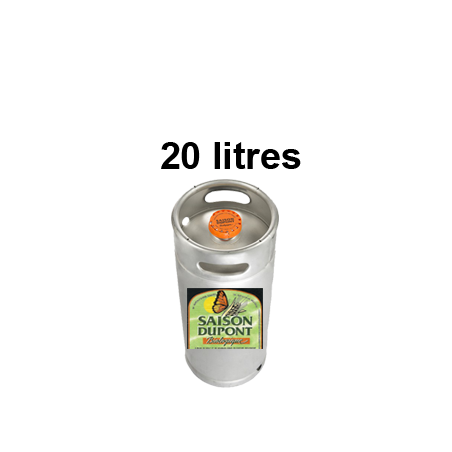 Bières SAISON DUPONT BIO - FÛT 20 LITRES -5°5