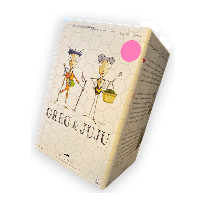 GREG & JUJU - Rosé - Domaine Preignes - 5 L 2024-12°5