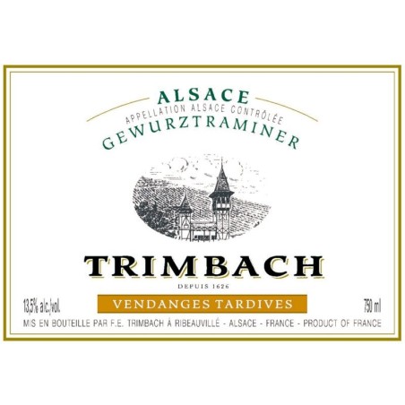 GEWURZTRAMINER Vendange Tardive 2017-13°5