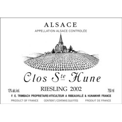 RIESLING Clos Sainte Hune 2018-14°5