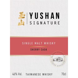 Whisky YUSHAN SIGNATURE - SHERRY CASK -46°