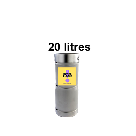 Bières BONNE PIOCHE - BIO - Fût 20 litres -5°5