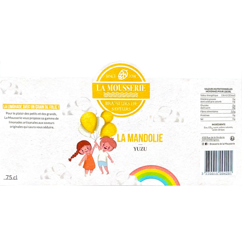 LIMONADE MANDOLIE Yuzu -