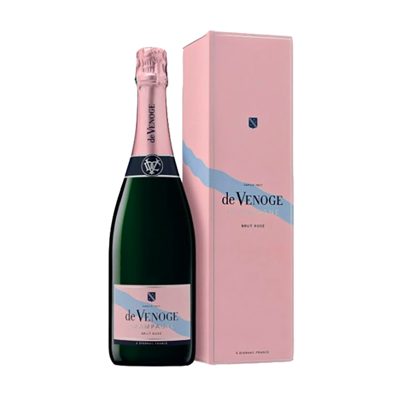 Champagne DE VENOGE Rosé (étui)