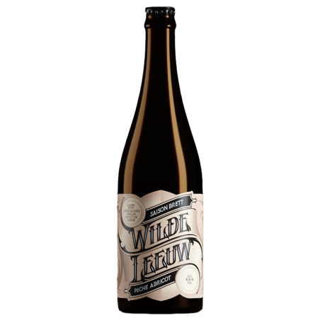 Bières WILDE LEEUW - SAISON BRETT PÊCHE ABRICOT 75cl -6°5