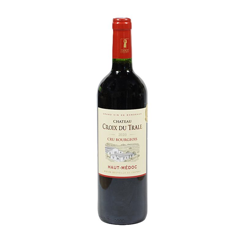 Château CROIX DU TRALE - Haut Médoc rouge 2020-14°