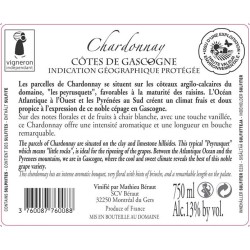 Domaine de PELLEHAUT 100 % Chardonnay 2025-13°