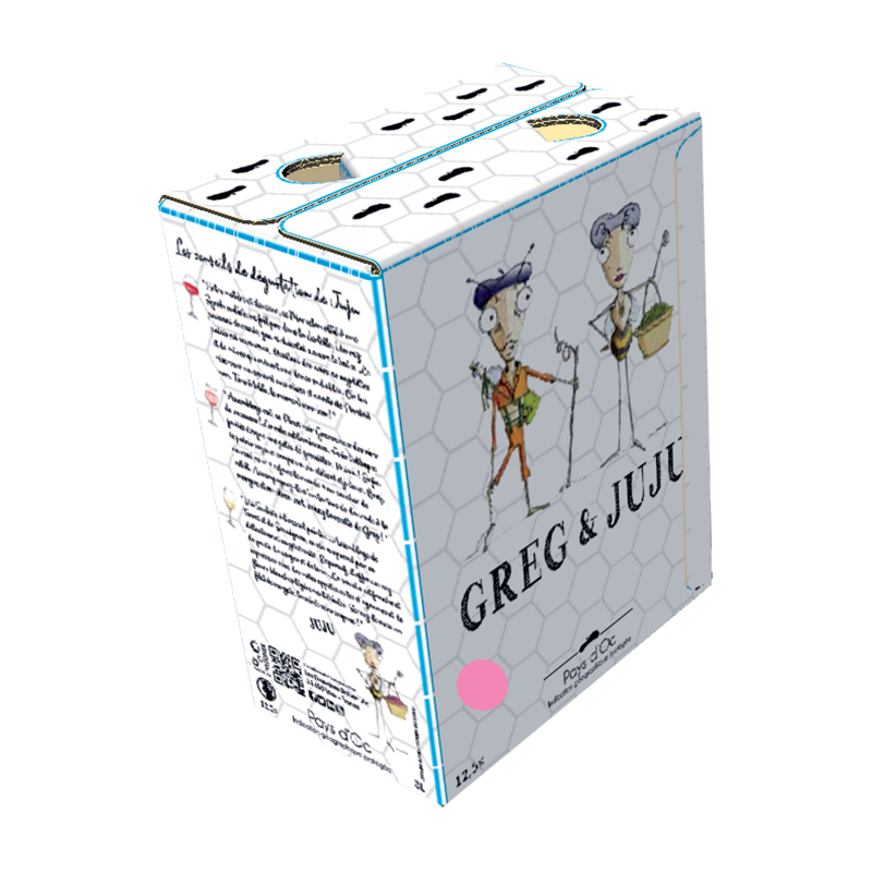 GREG & JUJU - Rosé - Domaine Preignes - 3 L 2025-12°7