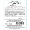 Château CRABITEY - Graves Rouge 2019-13°5