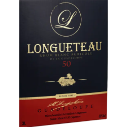LONGUETEAU Rhum 50° - Bib 3 litres -50°
