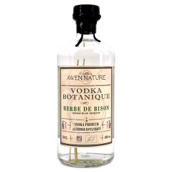 VODKA BOTANIQUE BIO HERBE DE BISON AWEN NATURE -40°
