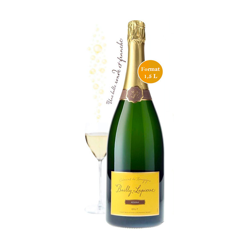 CREMANT BOURGOGNE Réserve Bailly Lapierre 1,5L -12°