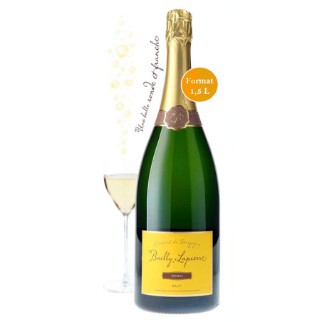 CREMANT BOURGOGNE Réserve Bailly Lapierre 1,5L -12°
