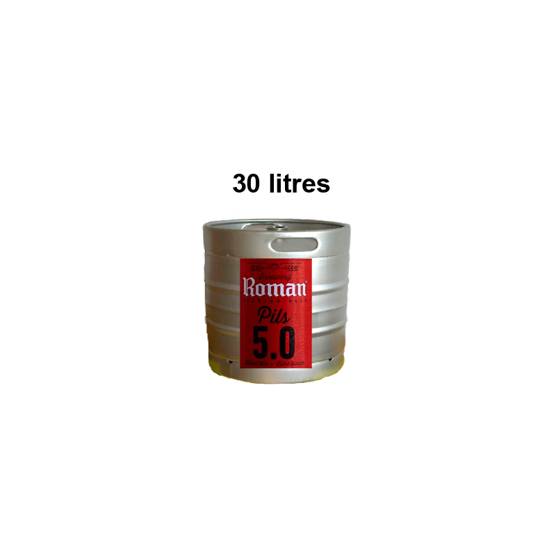 Bières ROMAN - PILS Fût 30 litres -5°