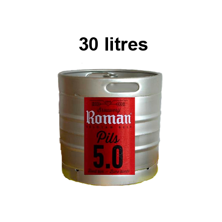 Bières ROMAN - PILS Fût 30 litres -5°