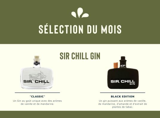 SIR CHILL - Votre gin aux notes de tabac